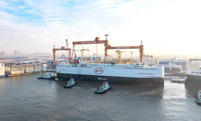 龙口打造汽车运输船全球建造基地，中集来福士助力比亚迪加速“出海”